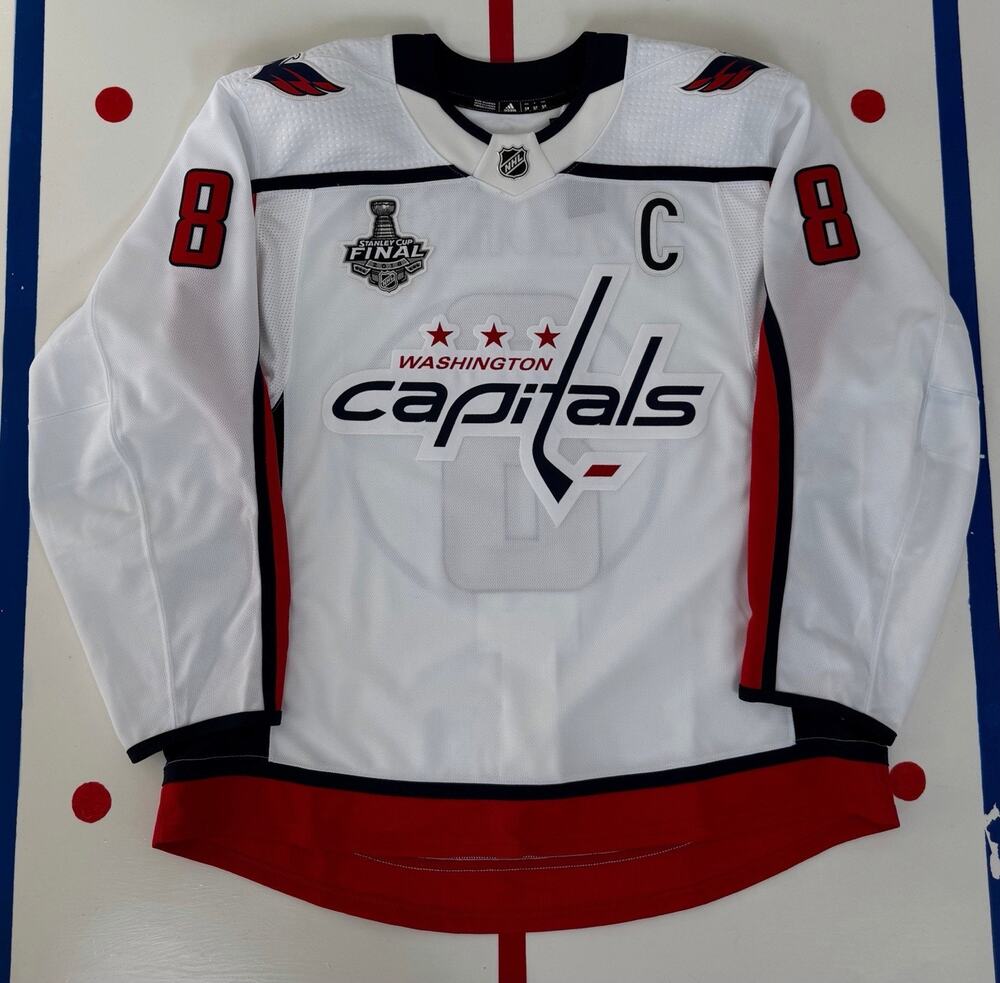 Washington Capitals Team Issued MiC Alexander Ovechkin Stanley Cup Jersey 54/XL